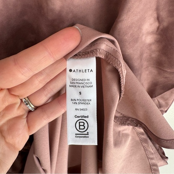 Athleta pink tie dye rincon dress small - Picture 8 of 11